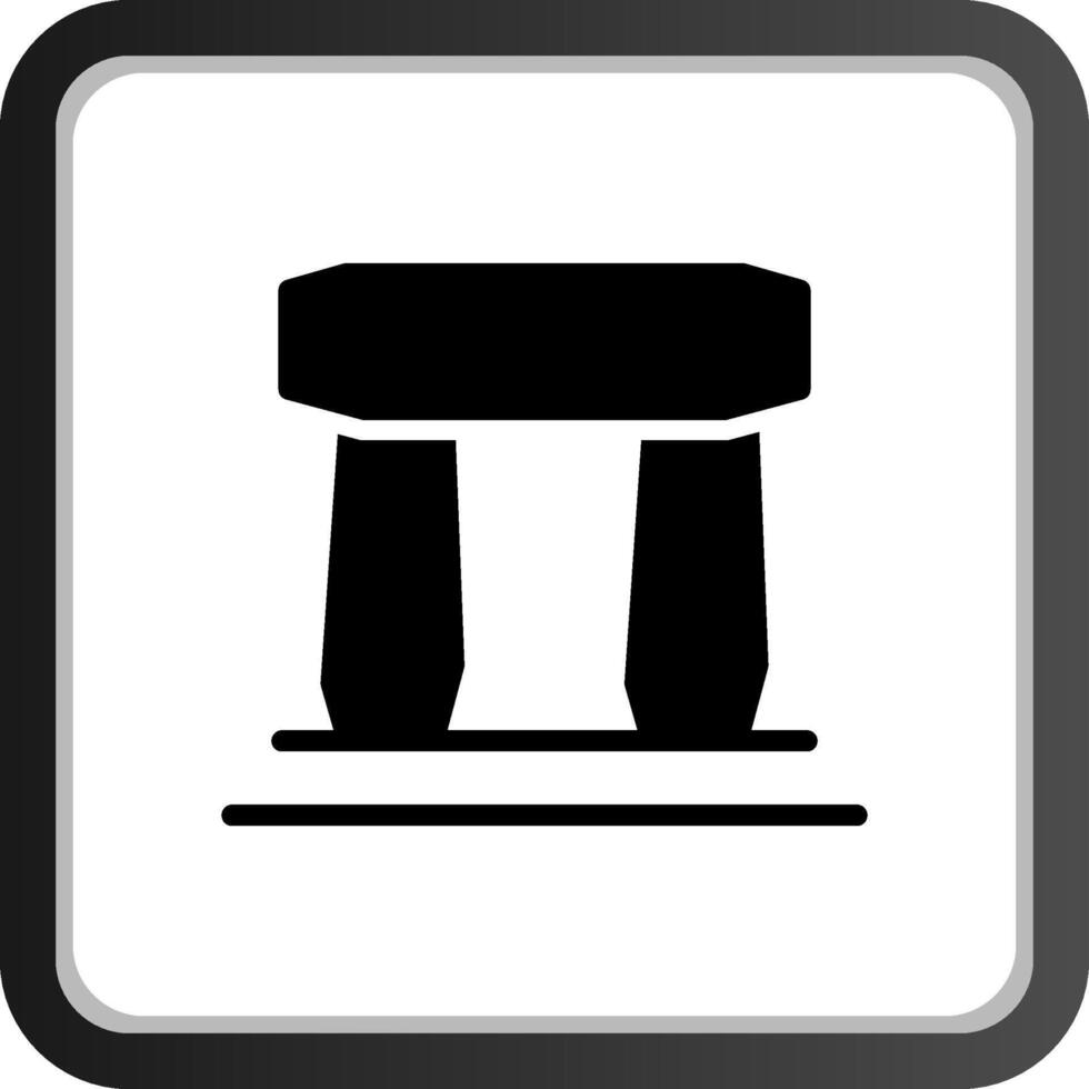 Stonehenge creativo icona design vettore