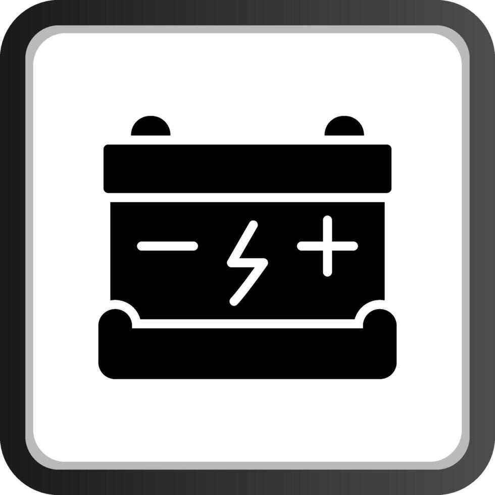 batteria creativo icona design vettore