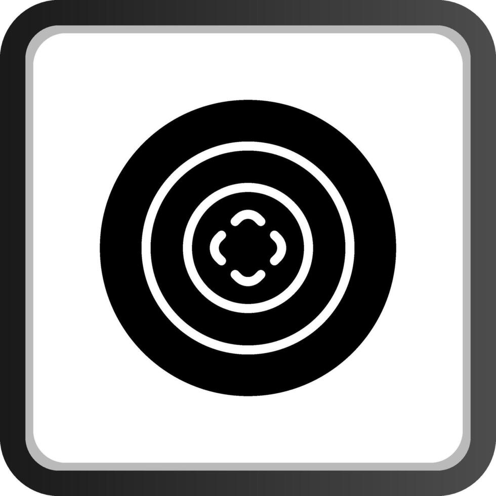bullseye creativo icona design vettore