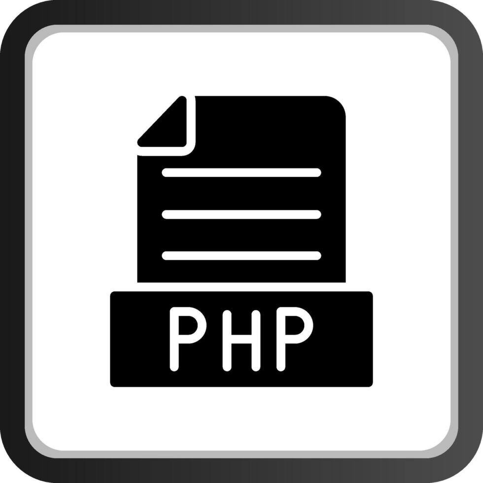 php creativo icona design vettore