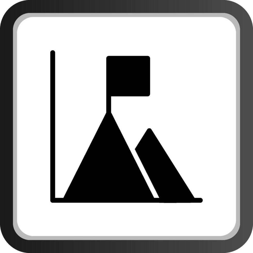 triangolo bar creativo icona design vettore