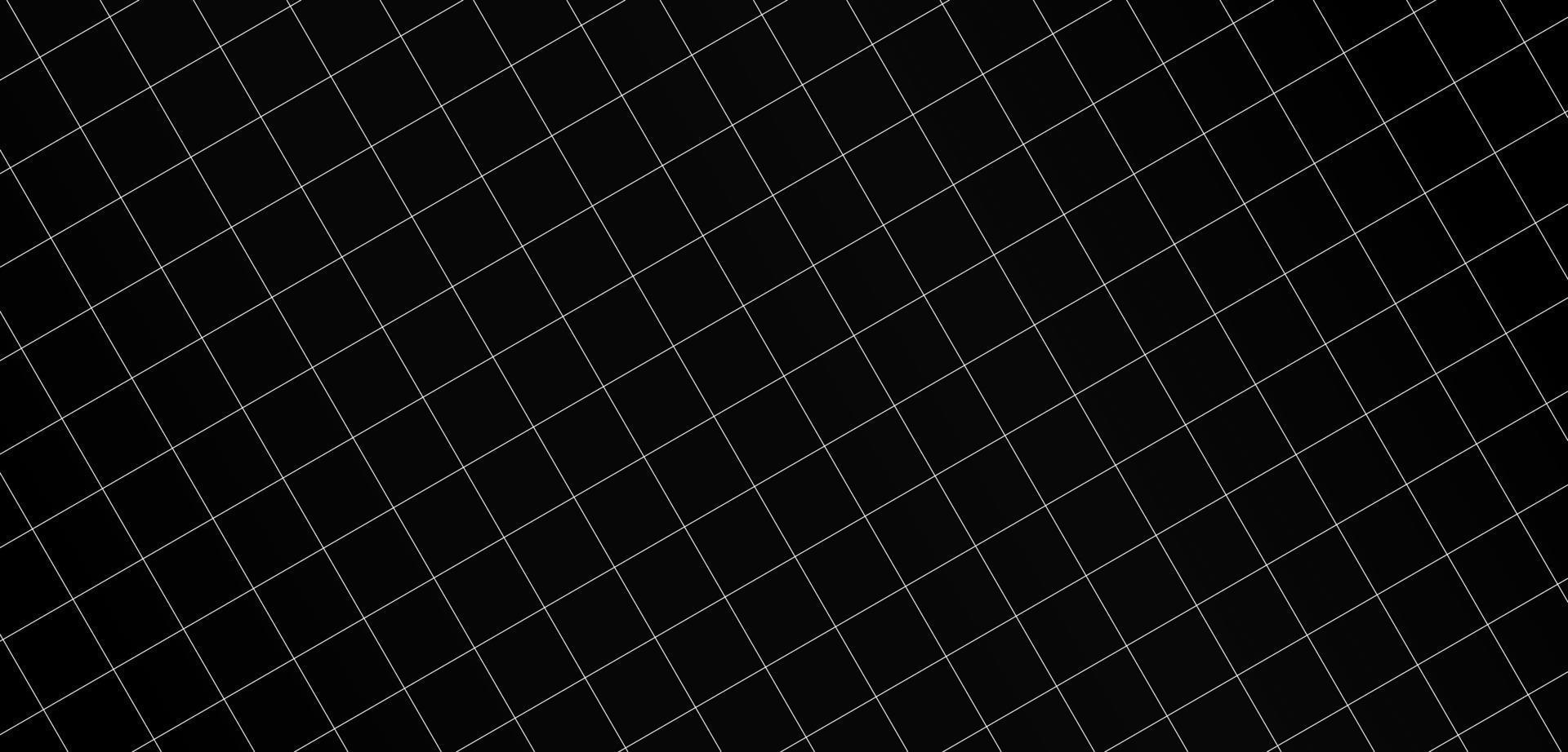 spazio di superficie digitale futuristico sfondo di colore grigio-nero vuoto con superfici di colore della linea dello spazio della griglia bianca vettore