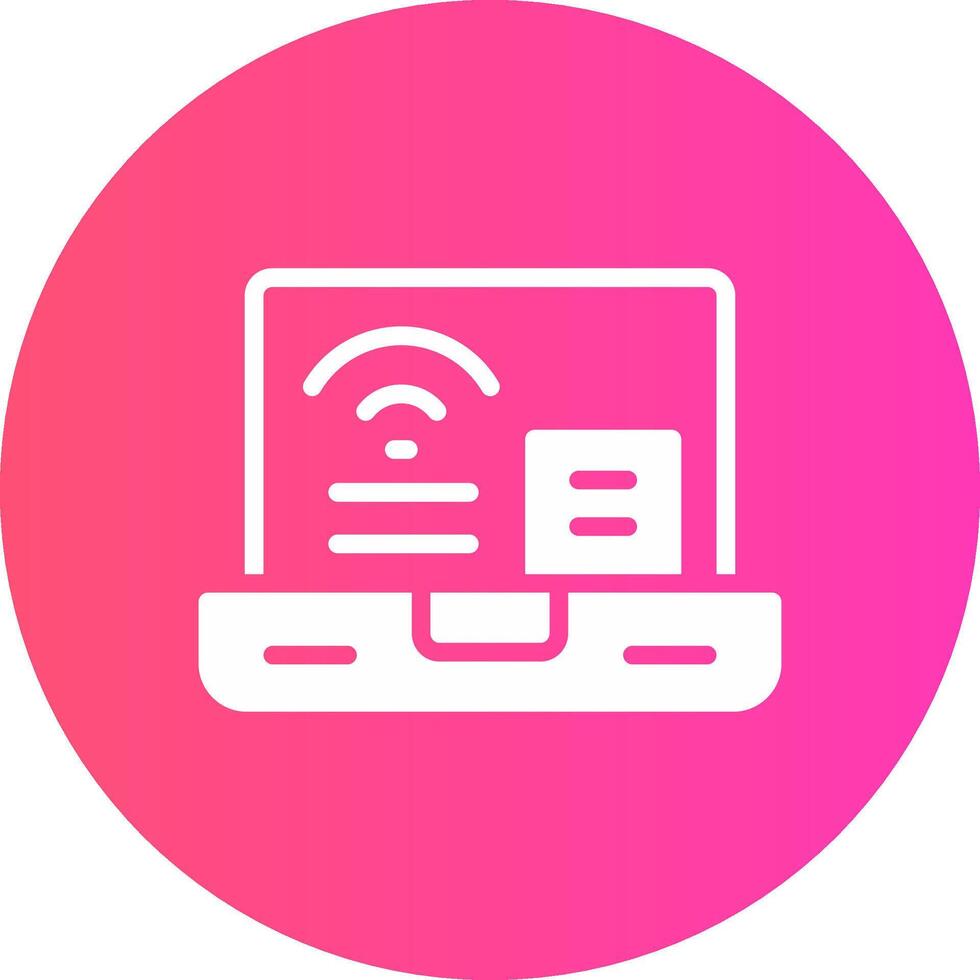 Wi-Fi connessione creativo icona design vettore