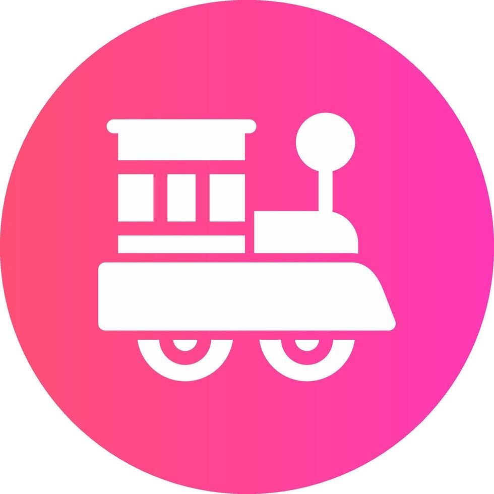 treno creativo icona design vettore