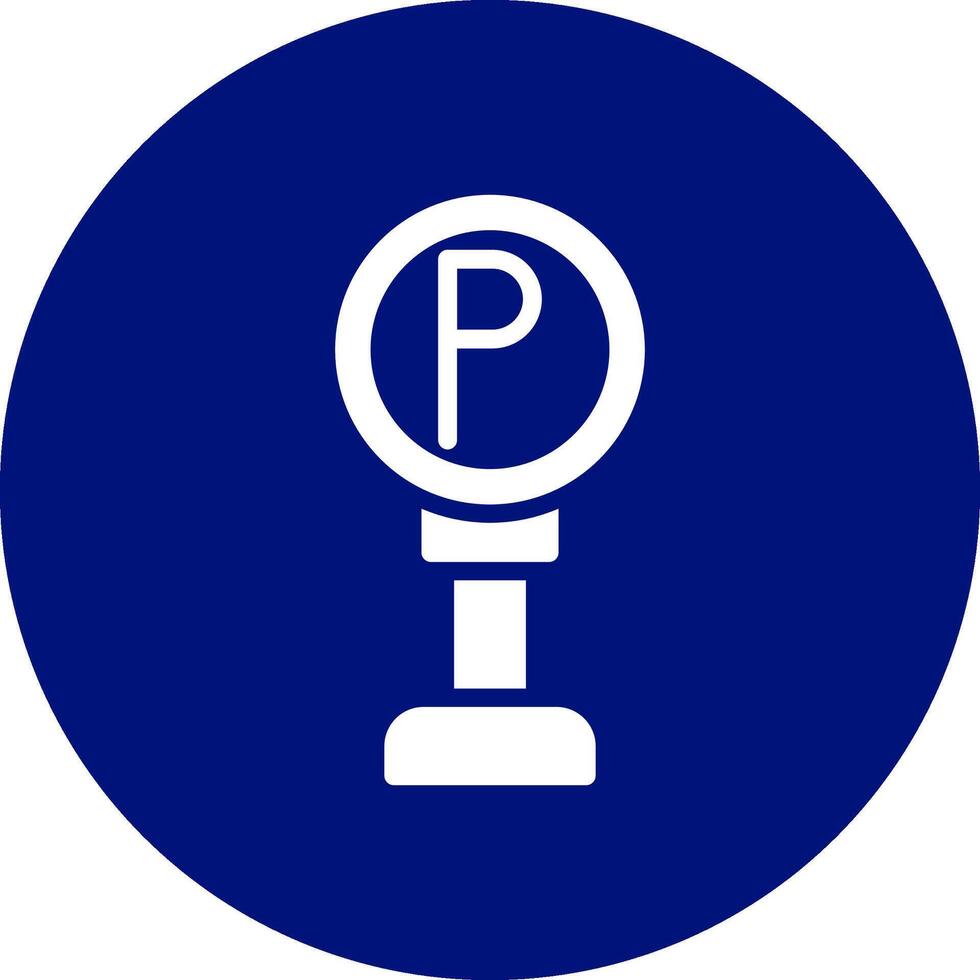parcheggio cartello creativo icona design vettore