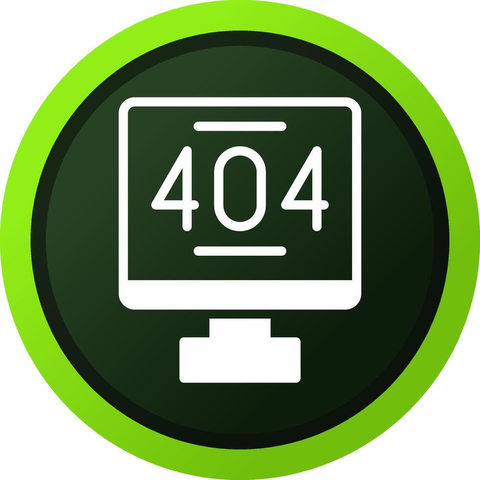errore 404 creativo icona design vettore