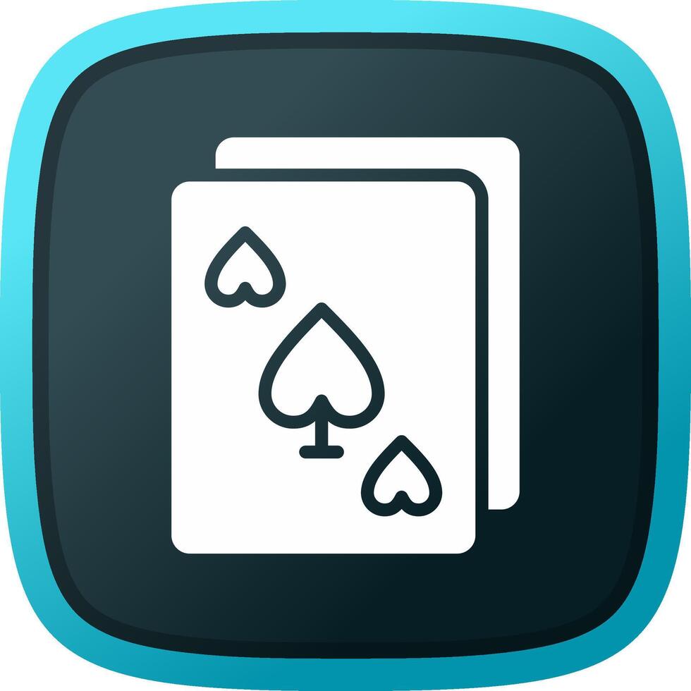 gioco d'azzardo creativo icona design vettore