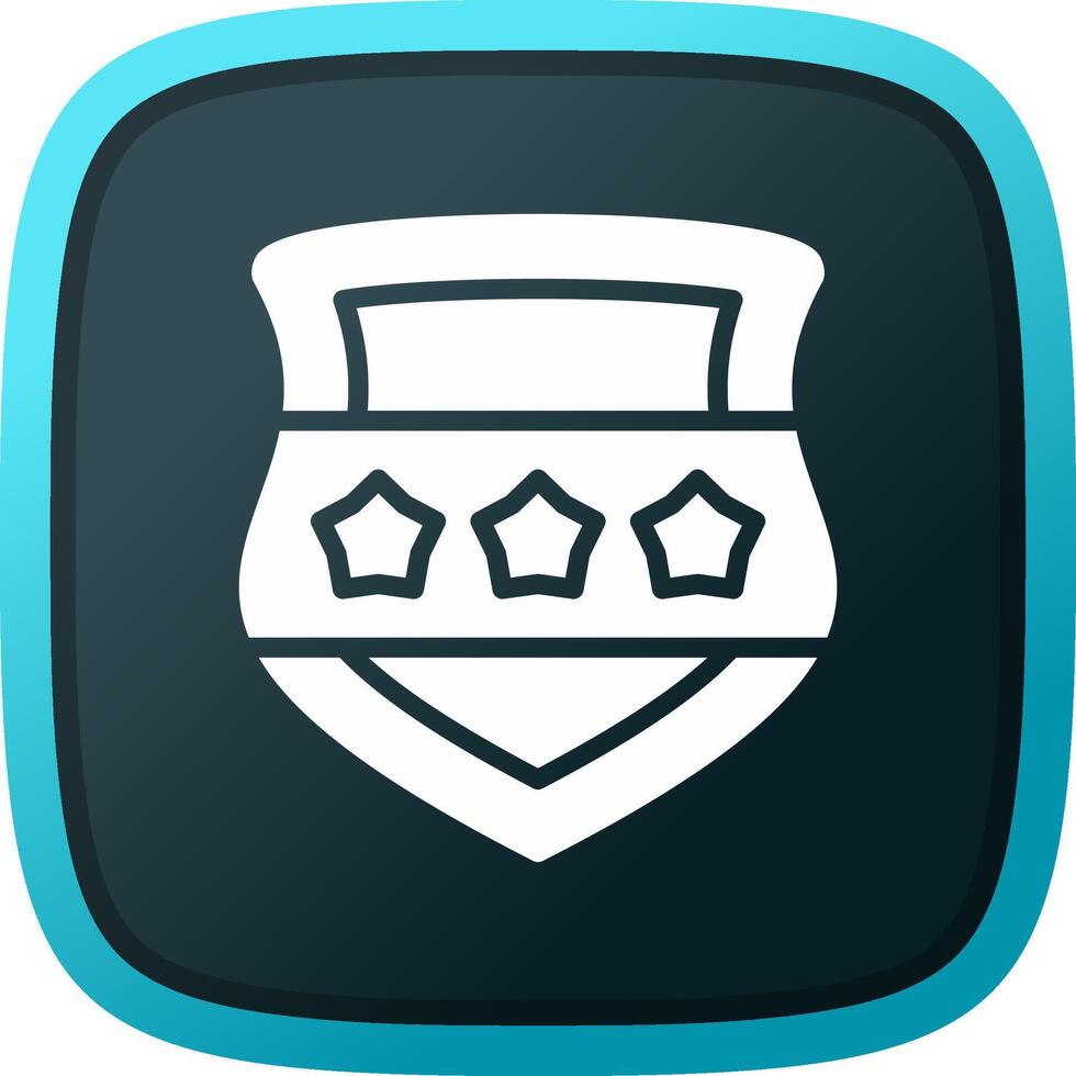polizia scudo creativo icona design vettore