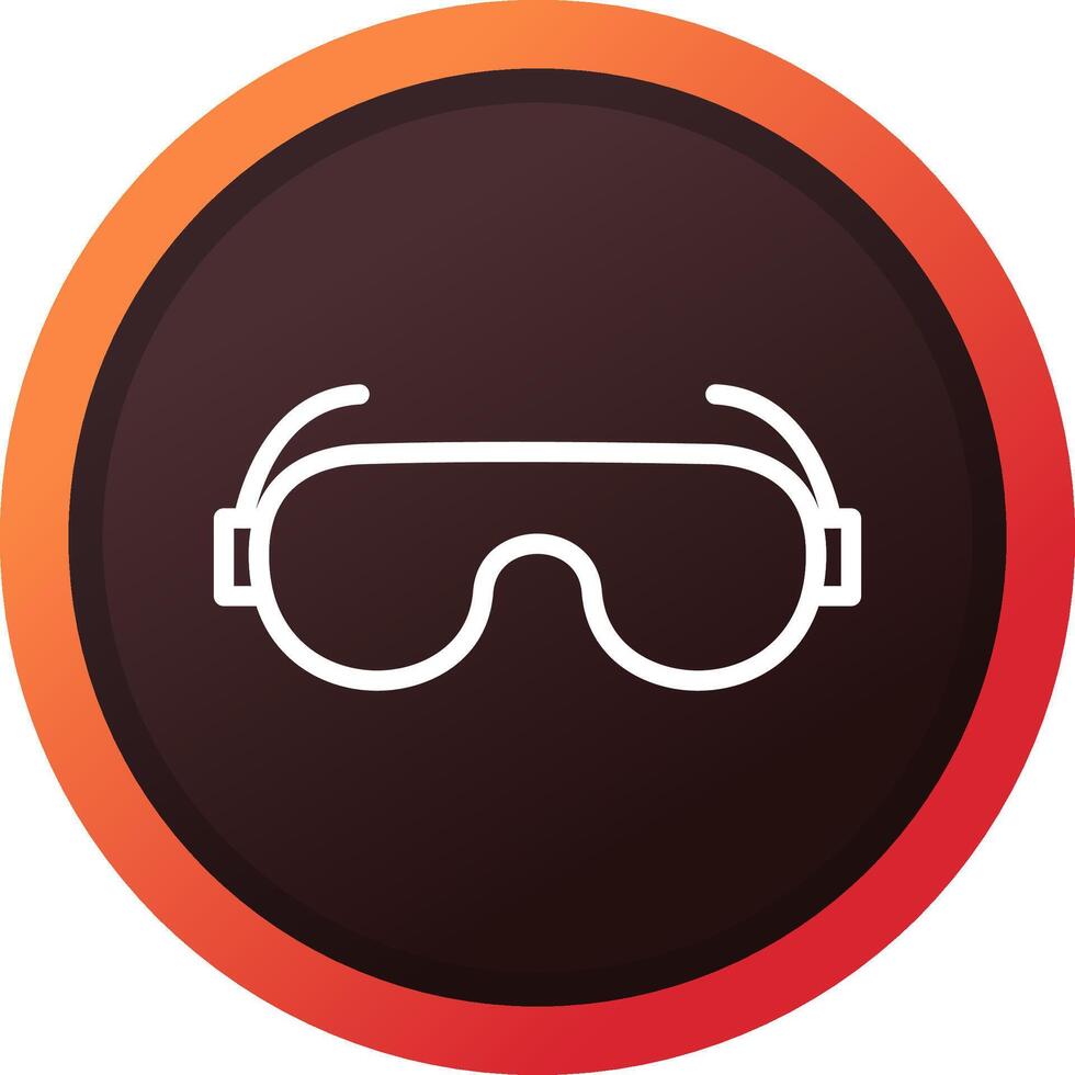 laboratorio occhiali creativo icona design vettore
