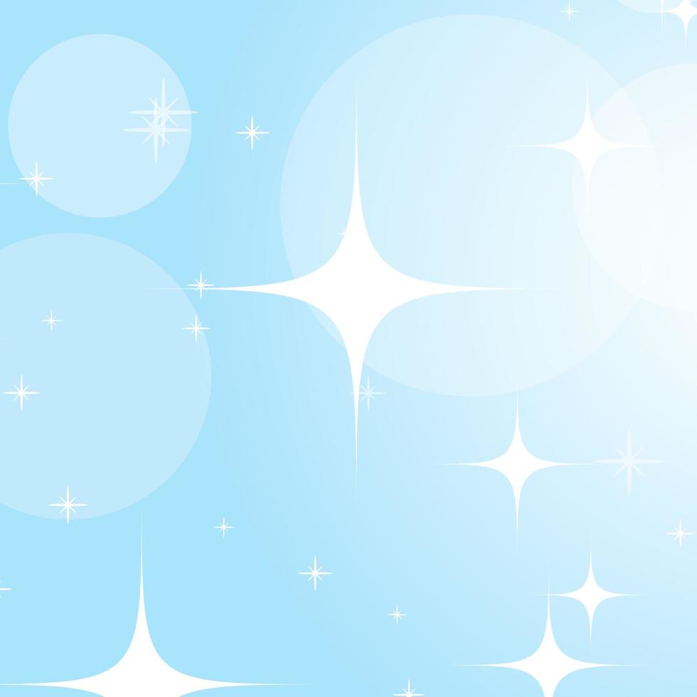 sfondo astratto colorato con cerchi e stelle. disegno luminoso. semplice illustrazione vettoriale piatto.