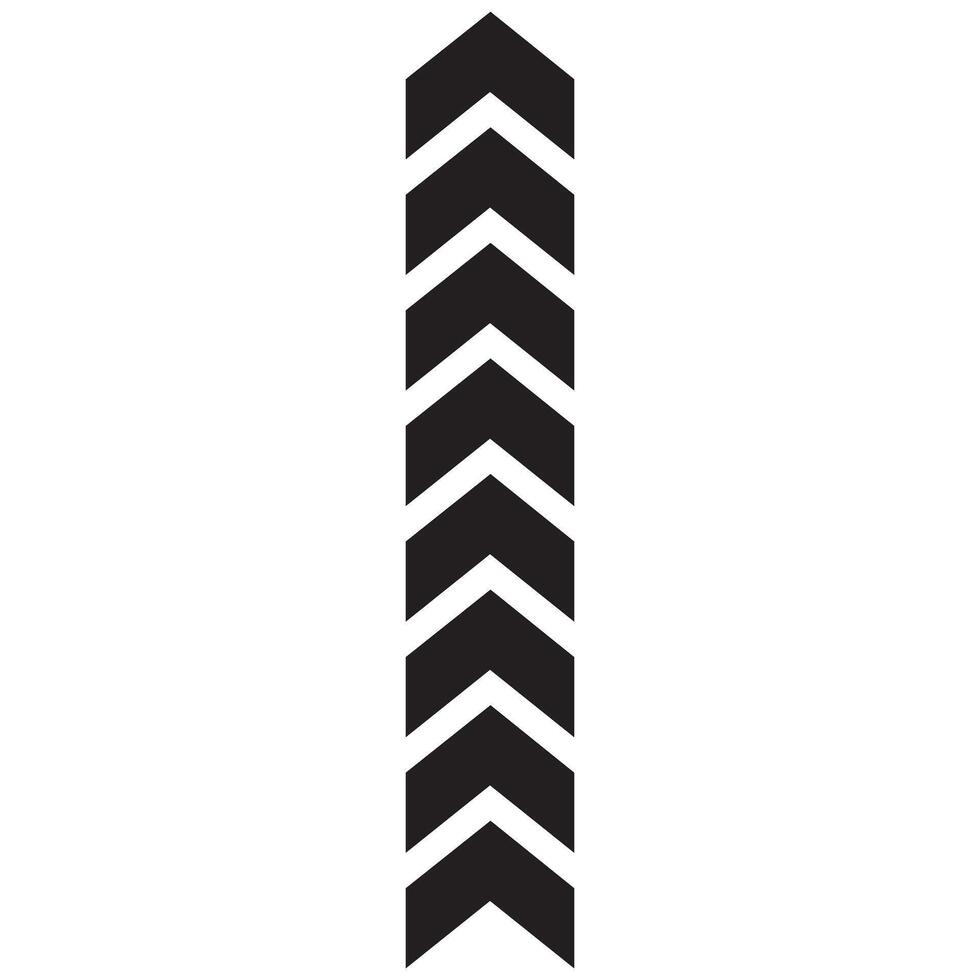freccia icona gallone scarabocchio nero linea grafico design App logo vettore