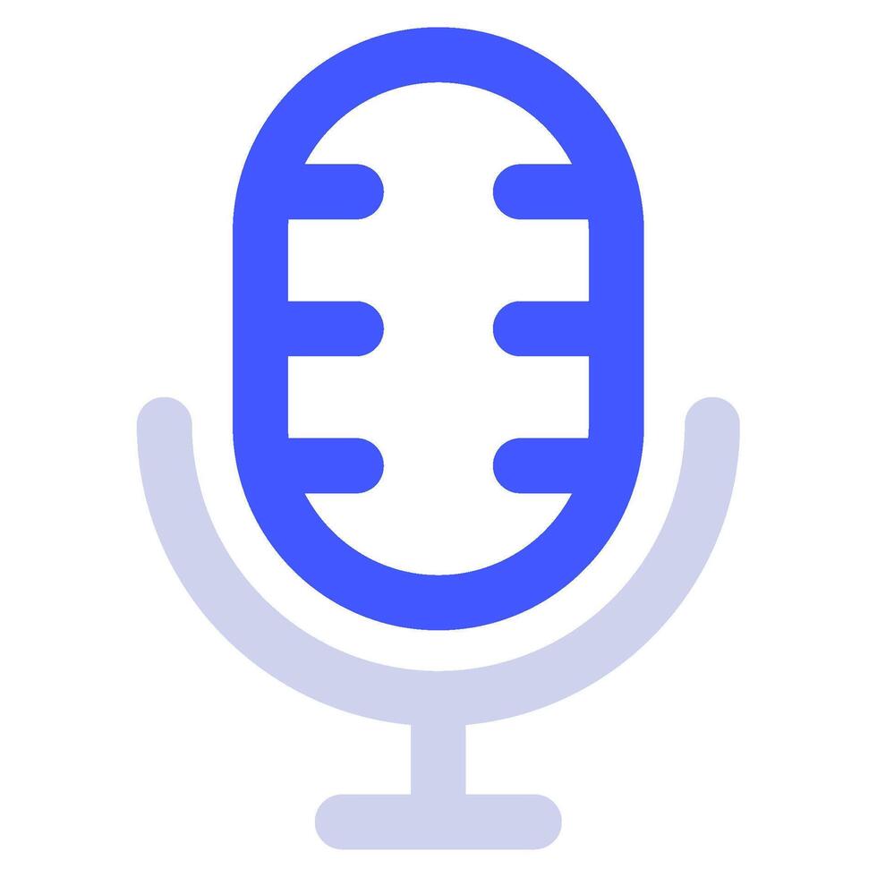 Podcast icona per ragnatela, app, uix, infografica, eccetera vettore
