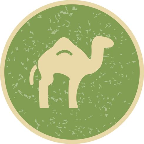 Icona di vettore del cammello