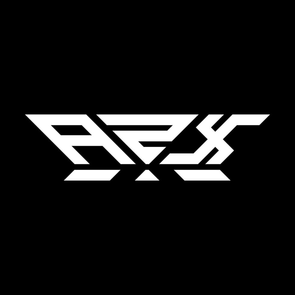 azx lettera logo vettore disegno, azx semplice e moderno logo. azx lussuoso alfabeto design