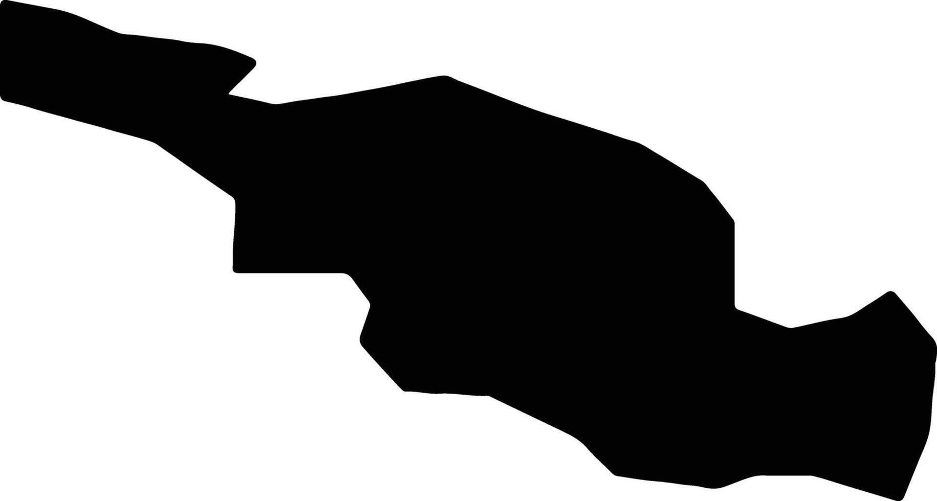 cesu Lettonia silhouette carta geografica vettore