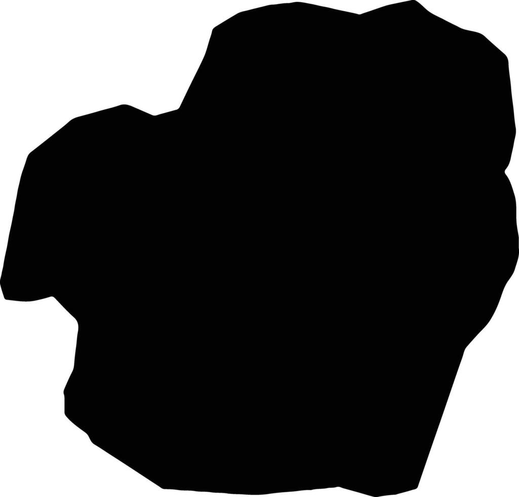 imo Nigeria silhouette carta geografica vettore