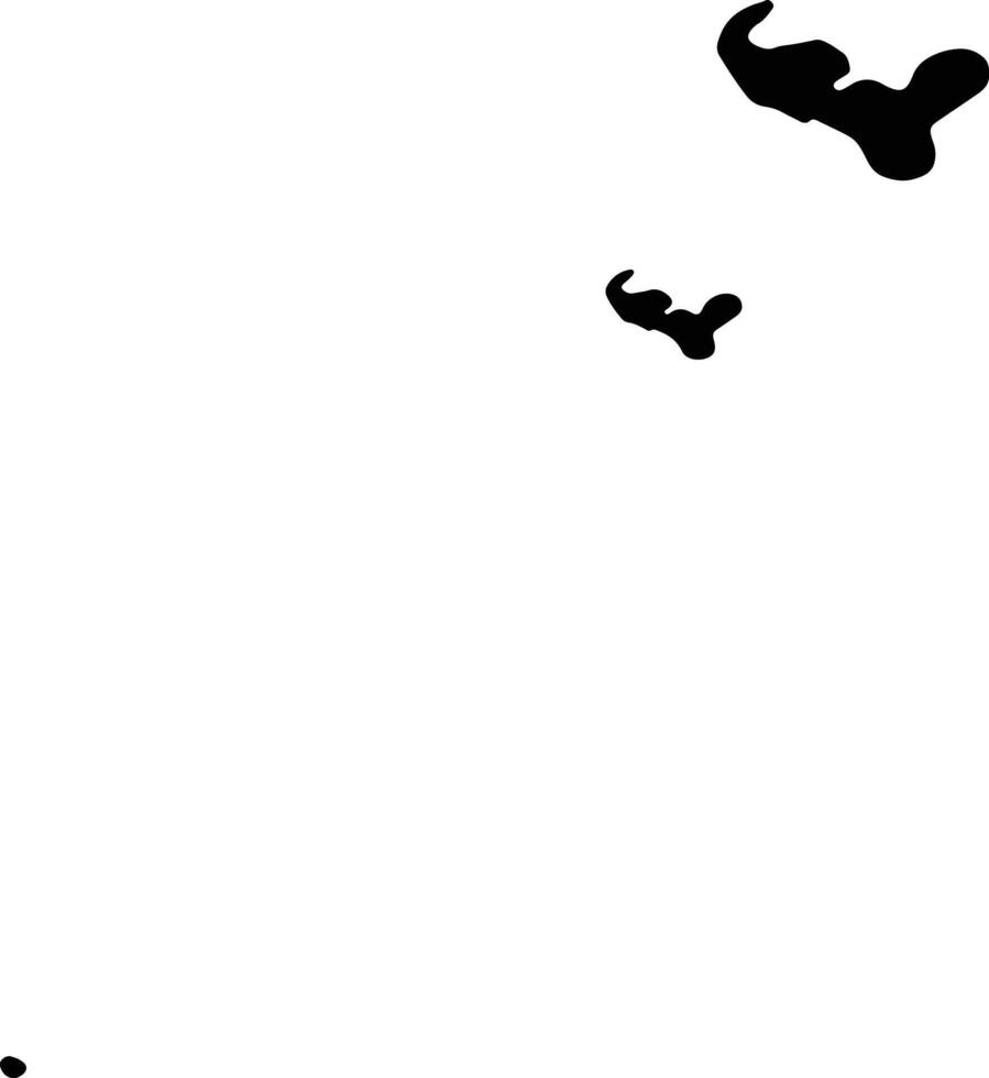 tongatapu tonga silhouette carta geografica vettore