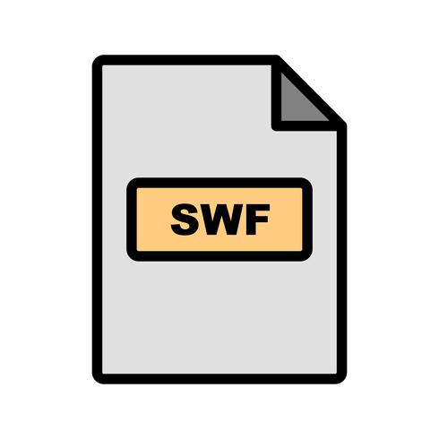 Icona di vettore SWF