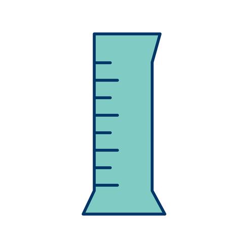 Icona di vettore di cilindro cilindrico