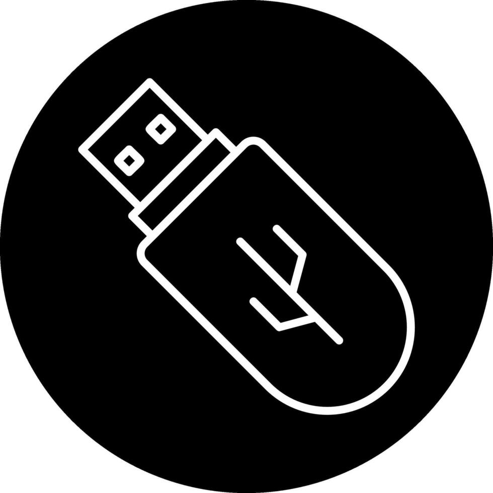 USB vecto icona vettore