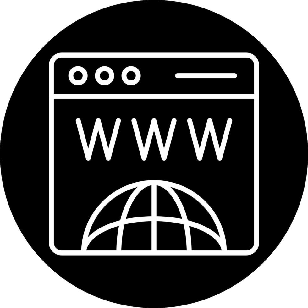 sito web vecto icona vettore