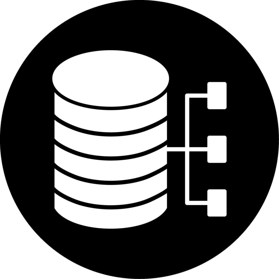 icona di vettore del database