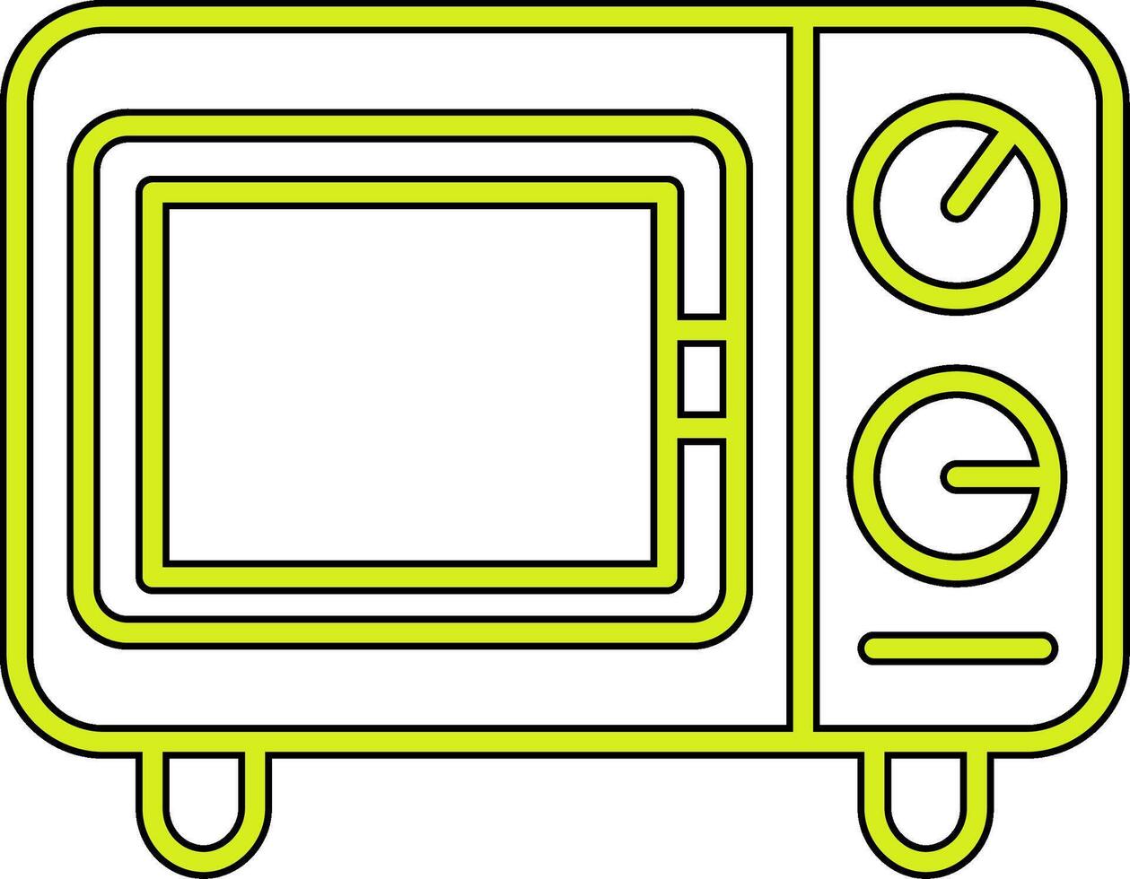 microonde forno vettore icona