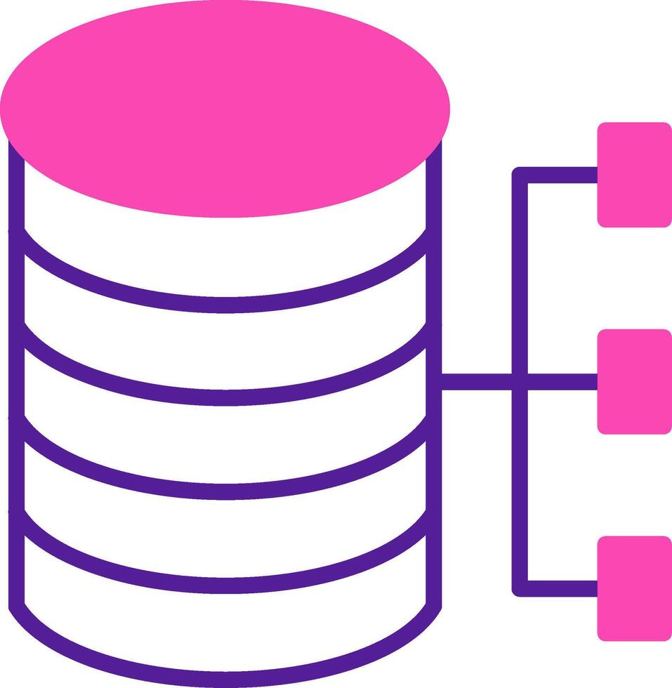 icona di vettore del database