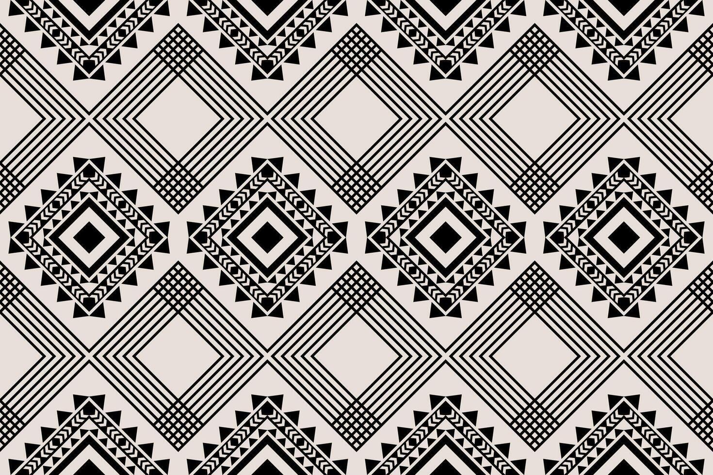 etnico senza soluzione di continuità modello ikat geometrico indiano style.tribal etnico vettore struttura. senza soluzione di continuità a strisce modello nel azteco stile indiano, zingaro, africano tappeto. bohémien.