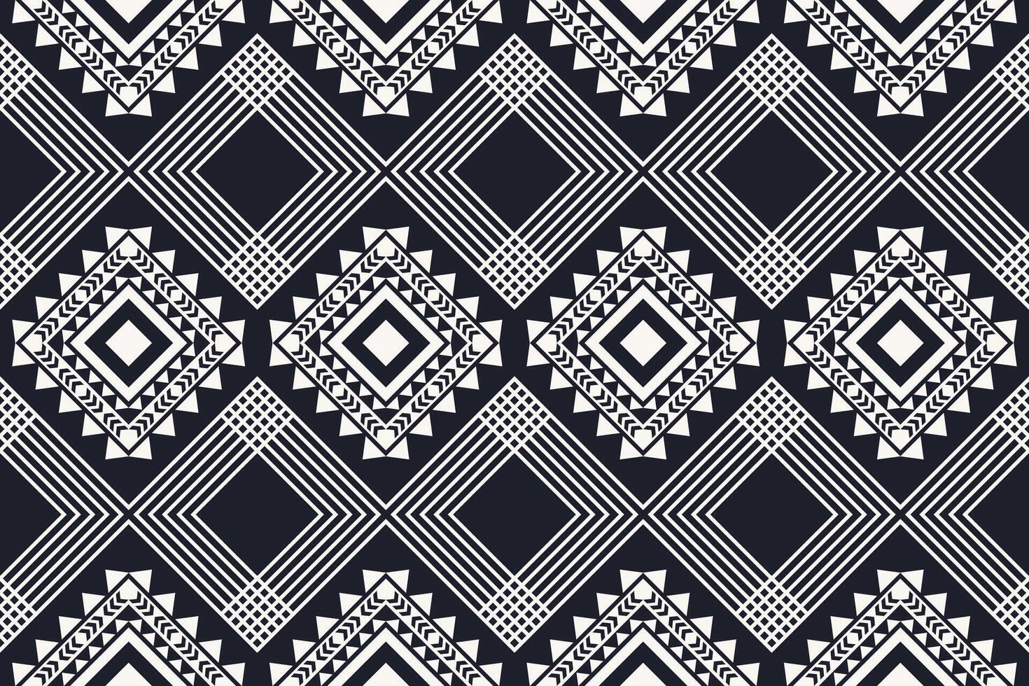 etnico senza soluzione di continuità modello ikat geometrico indiano style.tribal etnico vettore struttura. senza soluzione di continuità a strisce modello nel azteco stile indiano, zingaro, africano tappeto. bohémien.