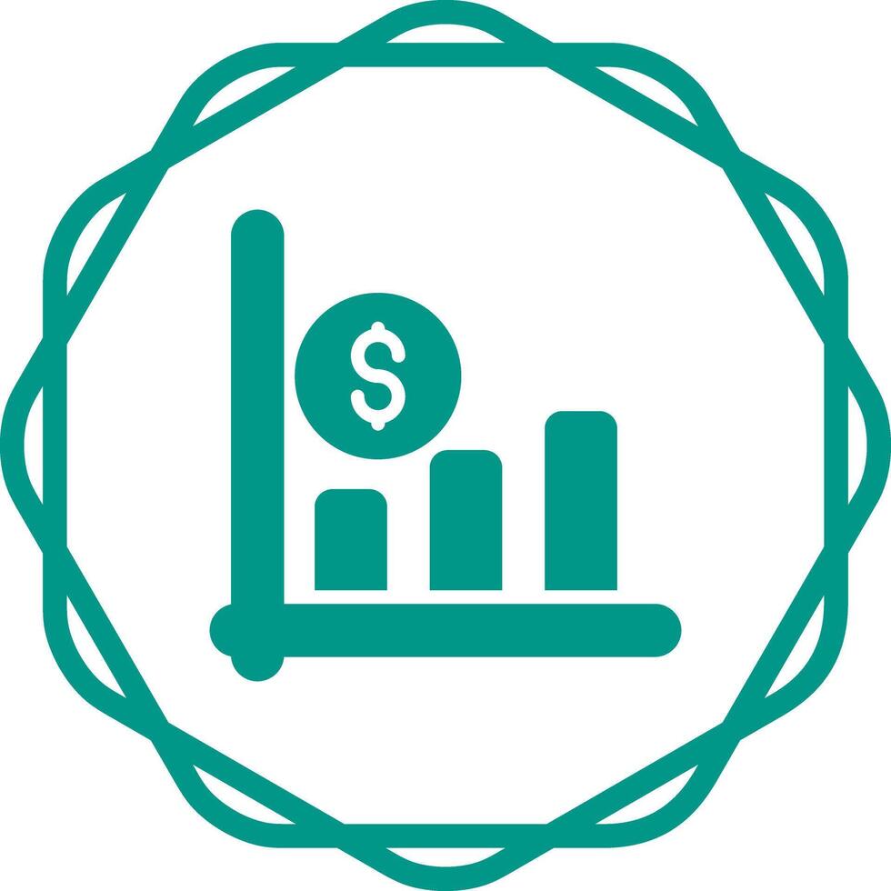 icona del grafico vettoriale