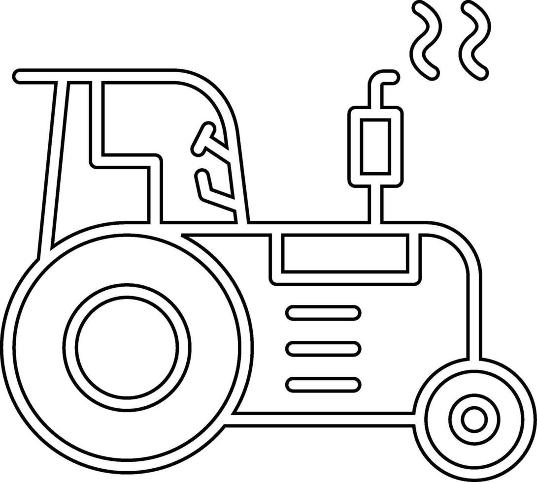 trattore vecto icona vettore
