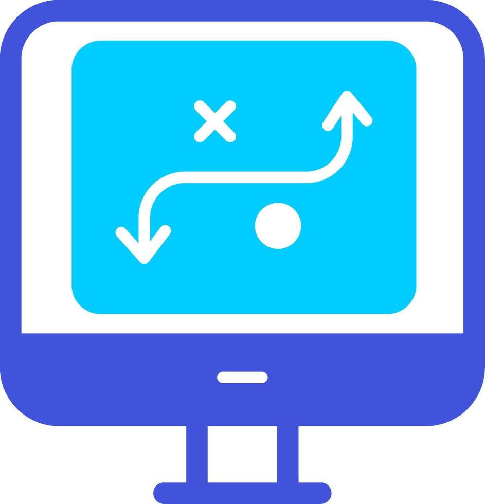 strategia vecto icona vettore