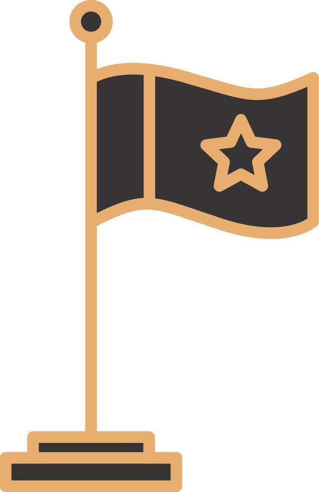 bandiera vecto icona vettore