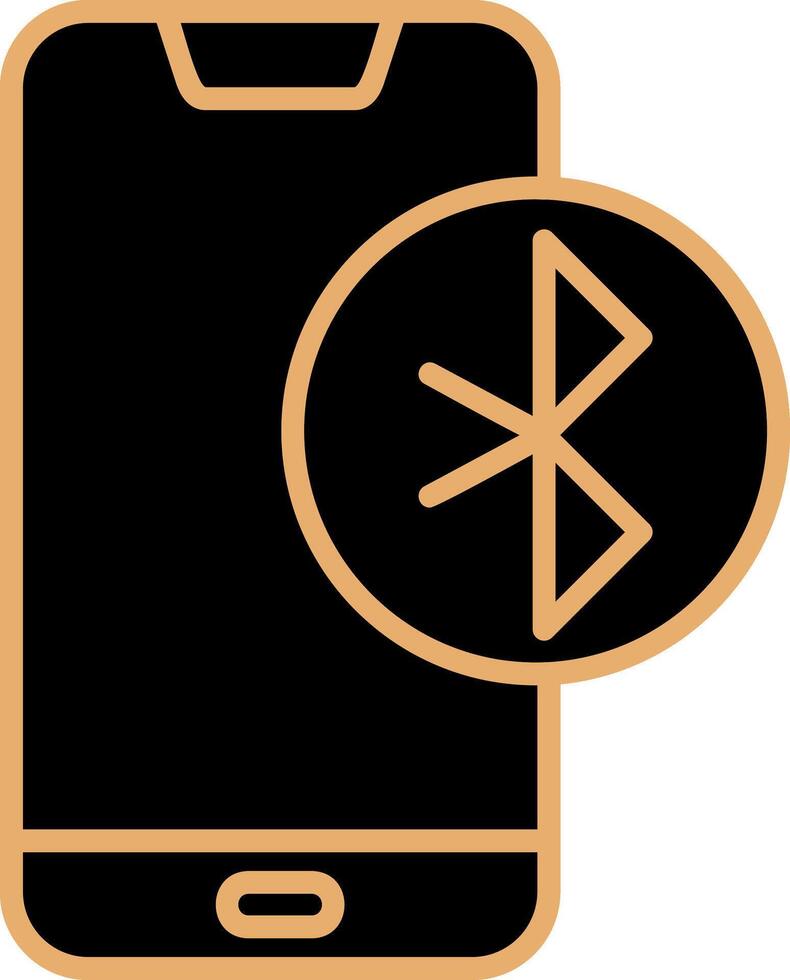 Bluetooth vecto icona vettore