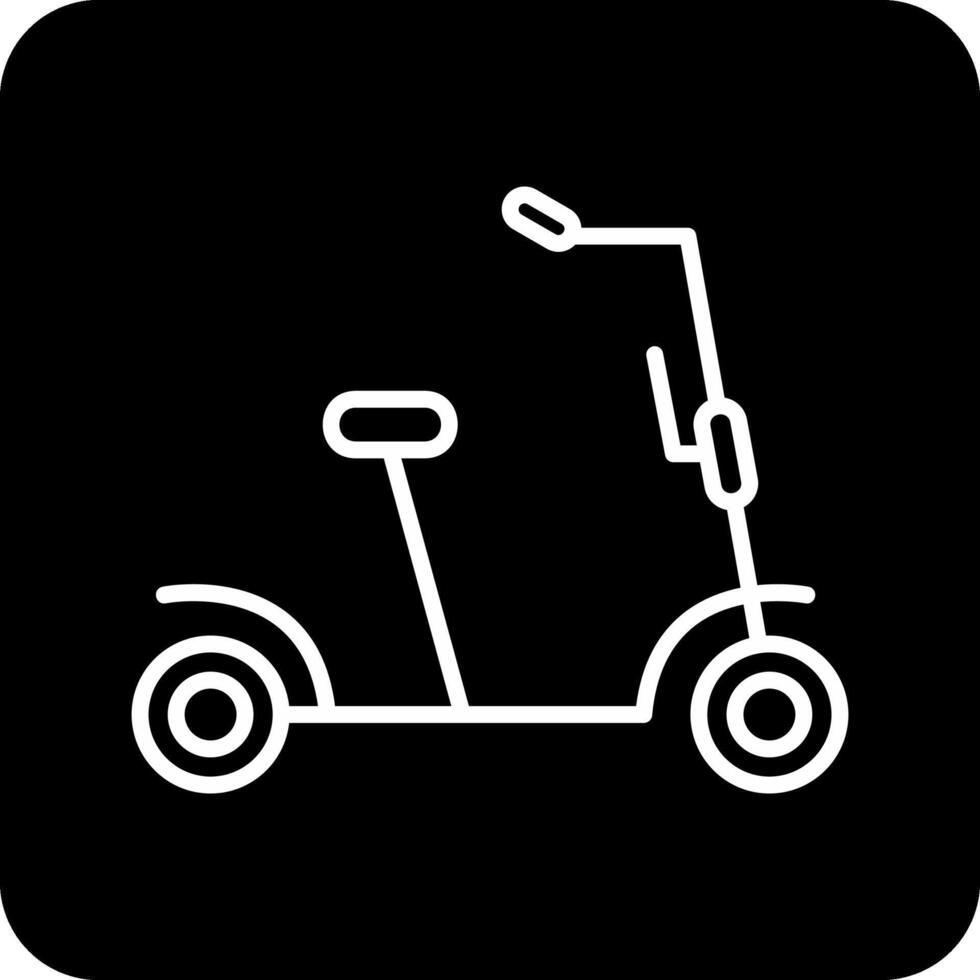 calcio scooter vecto icona vettore