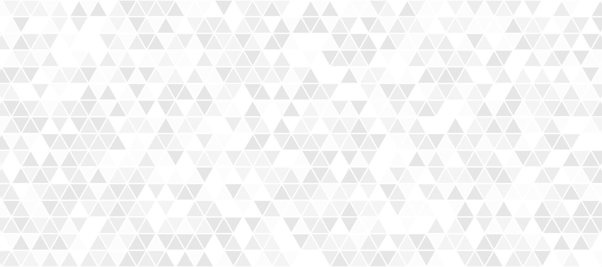grigio bianca triangolo geometrico modello sfondo vettore