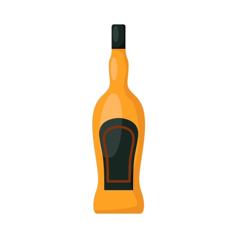 bottiglia alcool illustrazione vettore