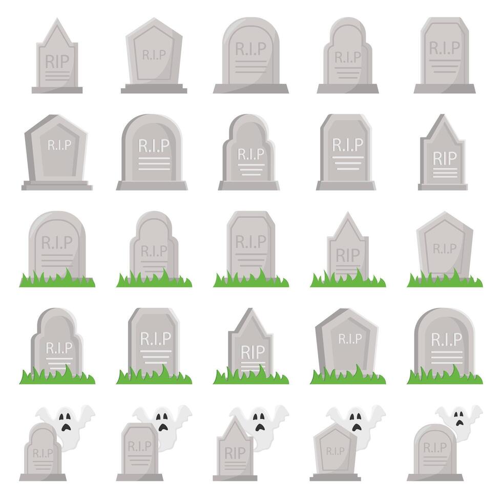 cimitero imballare illustrazione vettore