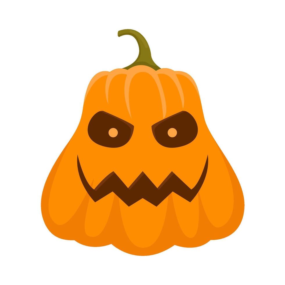 zucca halloween illustrazione vettore