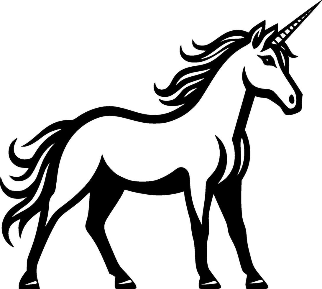 unicorno - alto qualità vettore logo - vettore illustrazione ideale per maglietta grafico