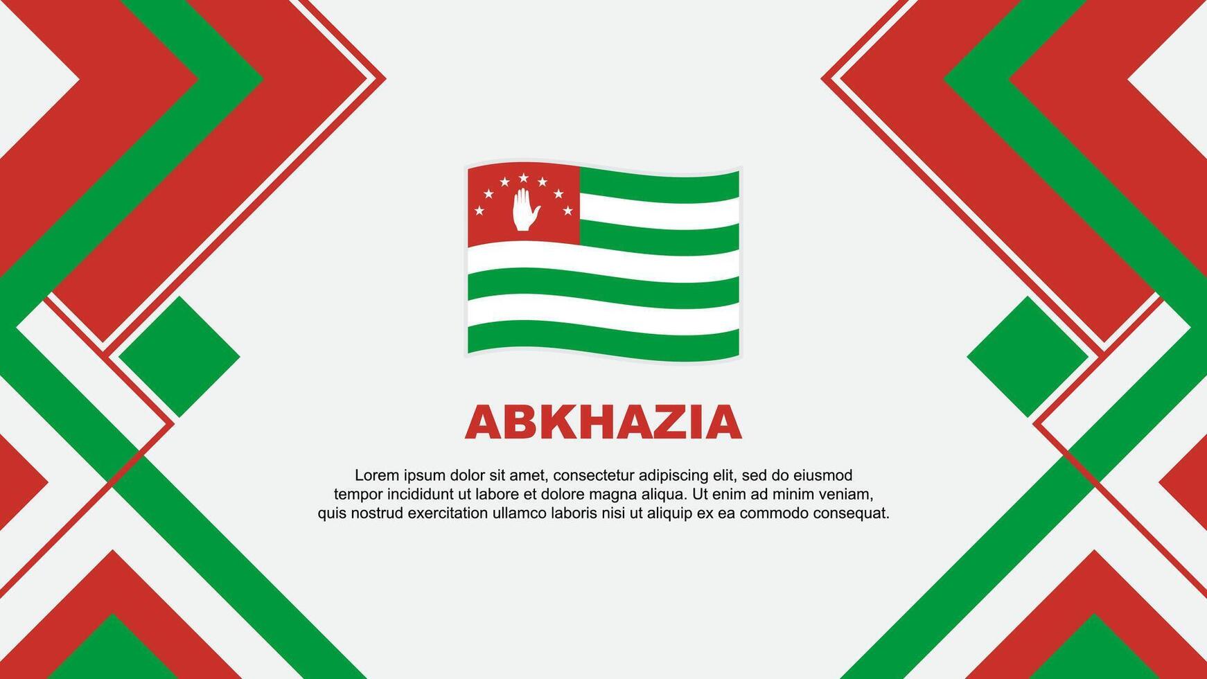 abkhazia bandiera astratto sfondo design modello. abkhazia indipendenza giorno bandiera sfondo vettore illustrazione. abkhazia bandiera
