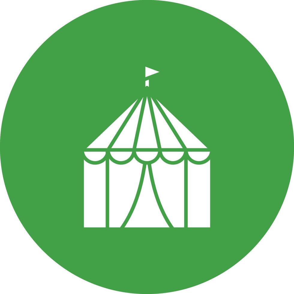 circo tenda icona vettore Immagine. adatto per mobile app, ragnatela applicazioni e Stampa media.