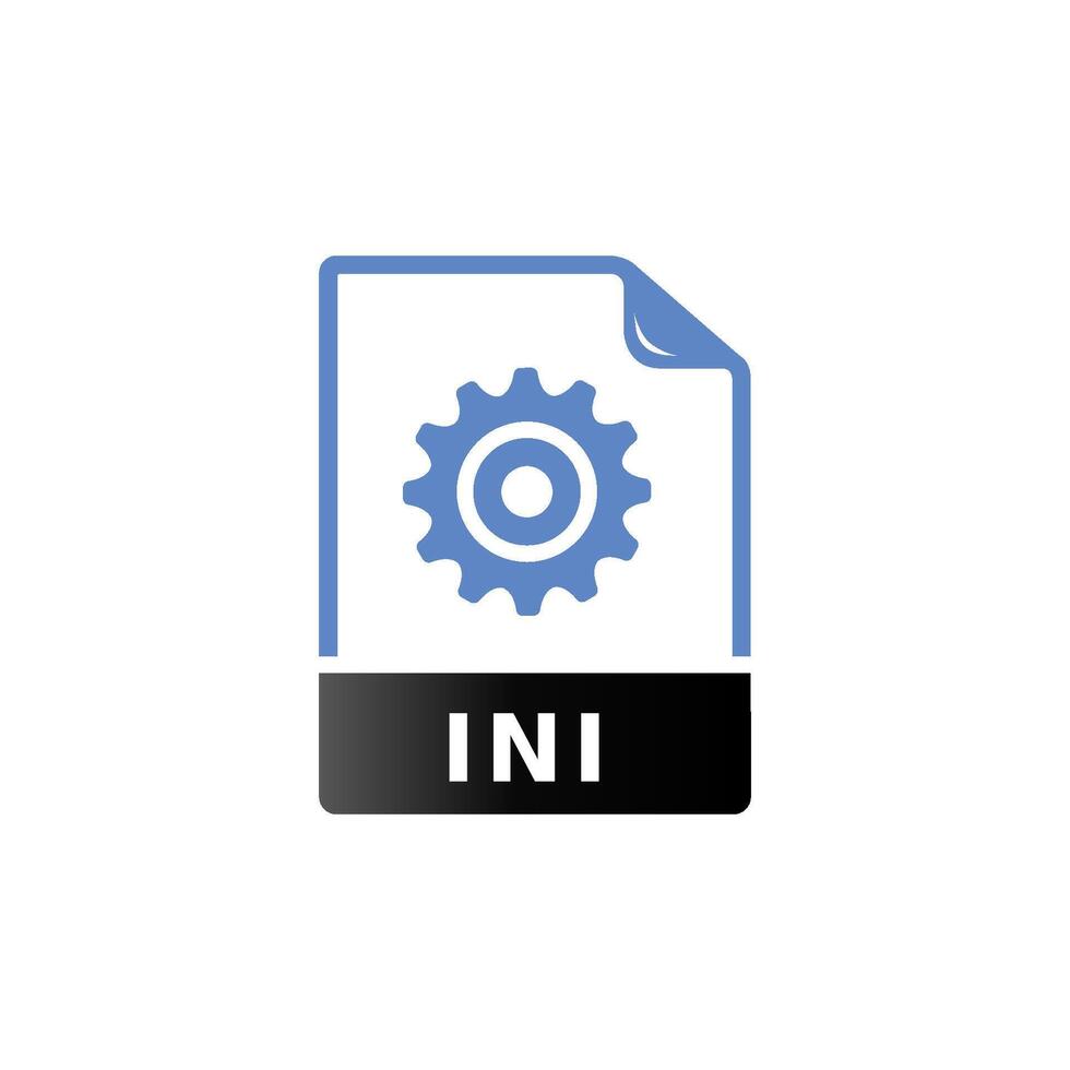 sistema file formato icona nel duo tono colore. computer dati programma vettore