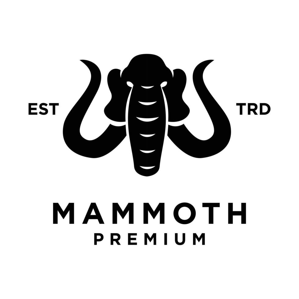 mammut logo icona design icona illustrazione vettore