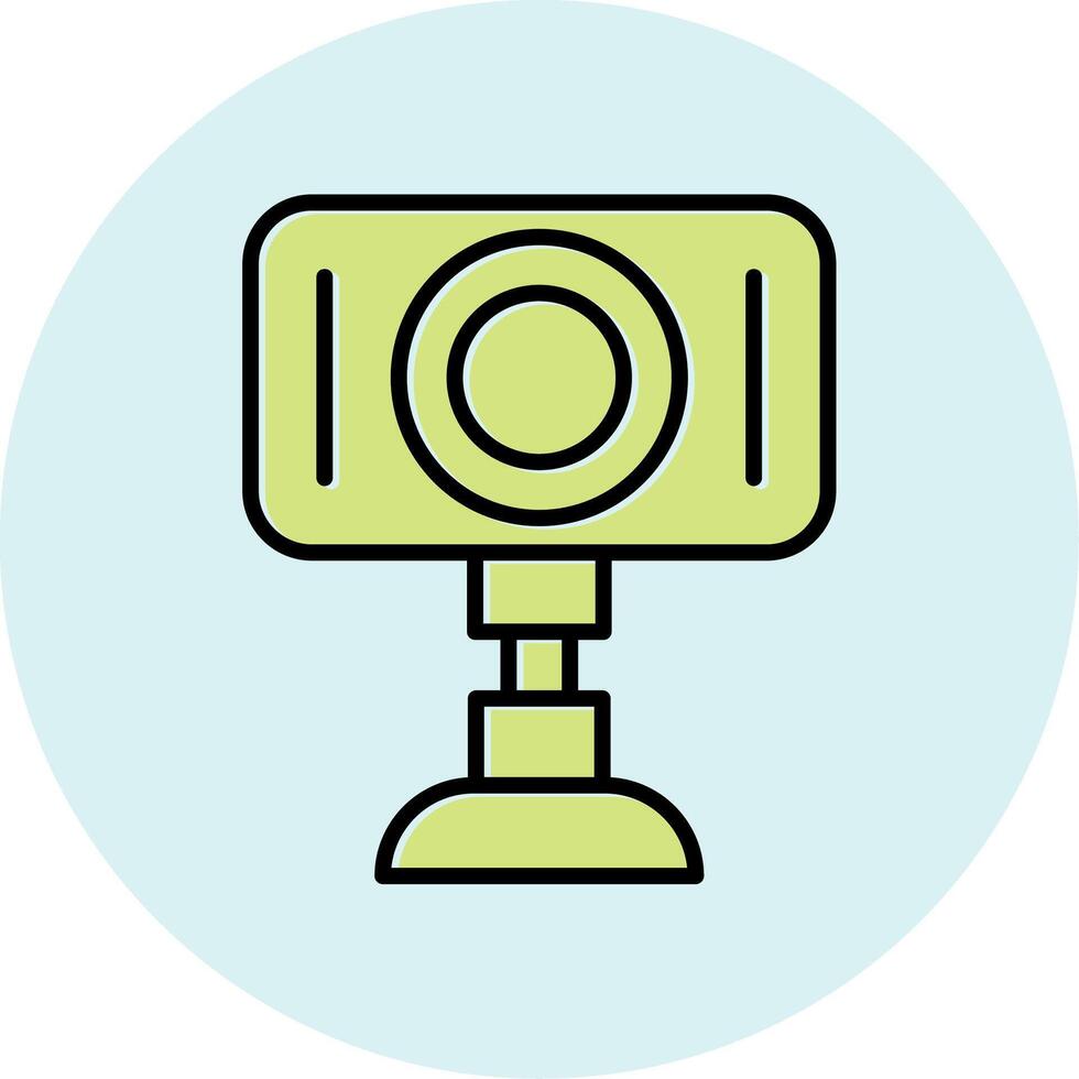 web camera vecto icona vettore