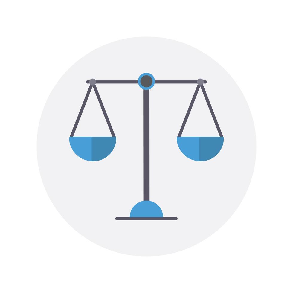 misura, misurazione, vettore icona giustizia per web, presentazione, logo, infografica