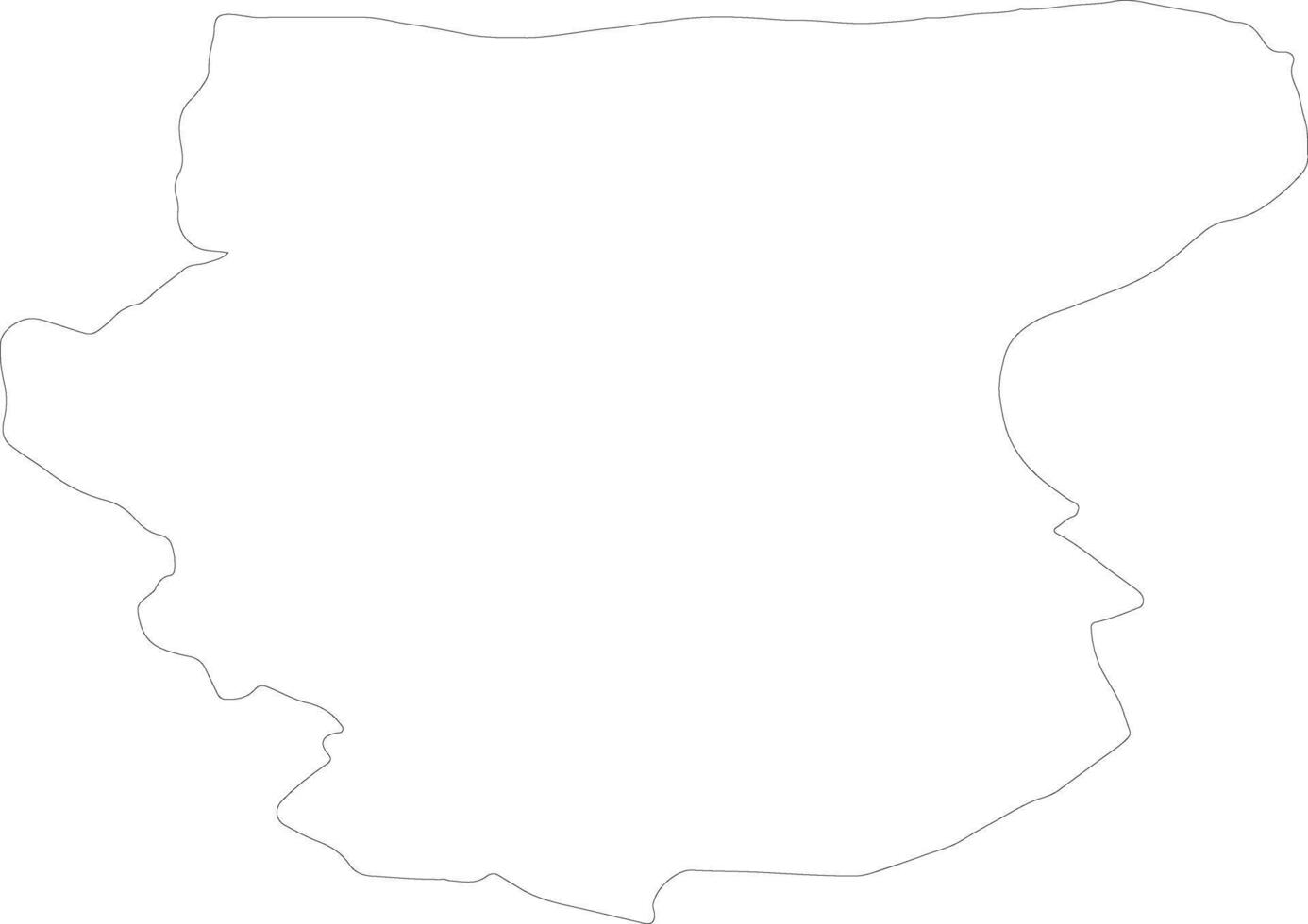 foggia Italia schema carta geografica vettore