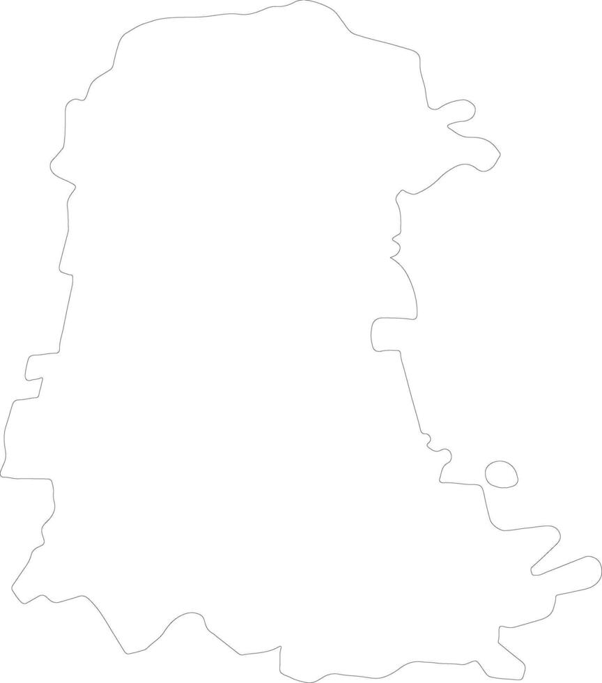 palencia Spagna schema carta geografica vettore