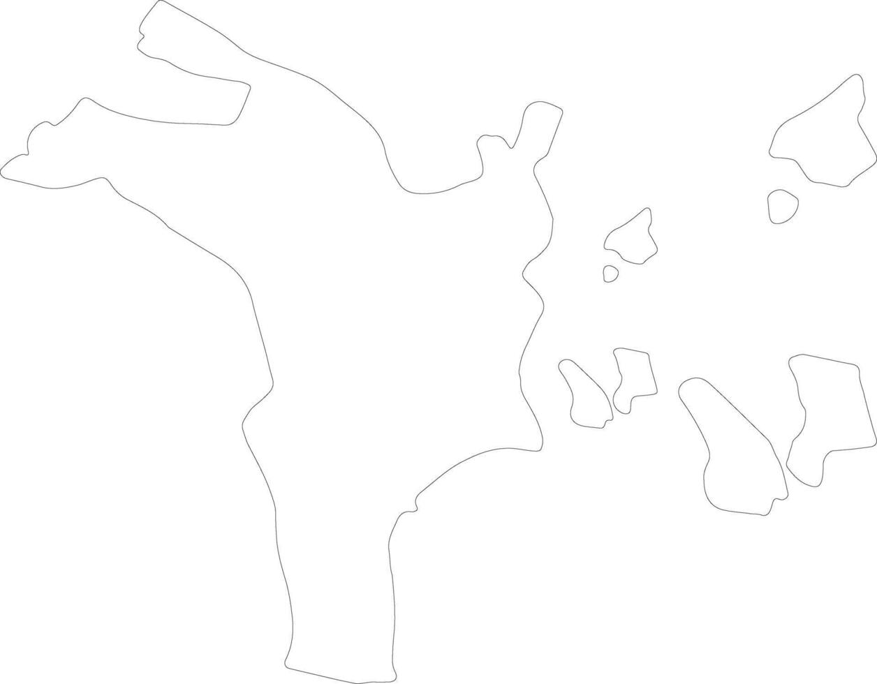 sharjah unito arabo Emirates schema carta geografica vettore